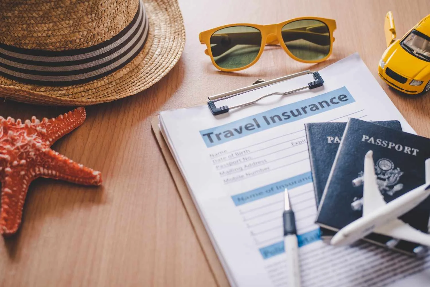 Travel insurance coverage